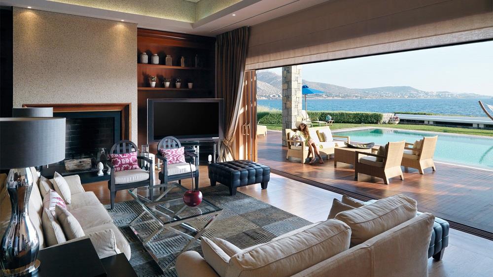 4. The Royal Villa at the Grand Resort Lagonissi in Athens, Greece